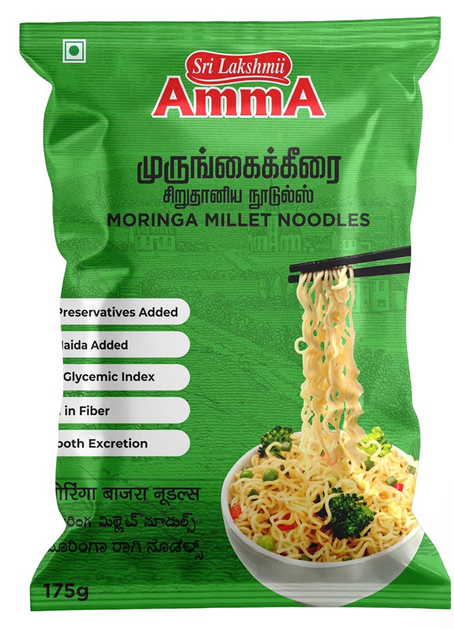 Moringa Millet Noodles