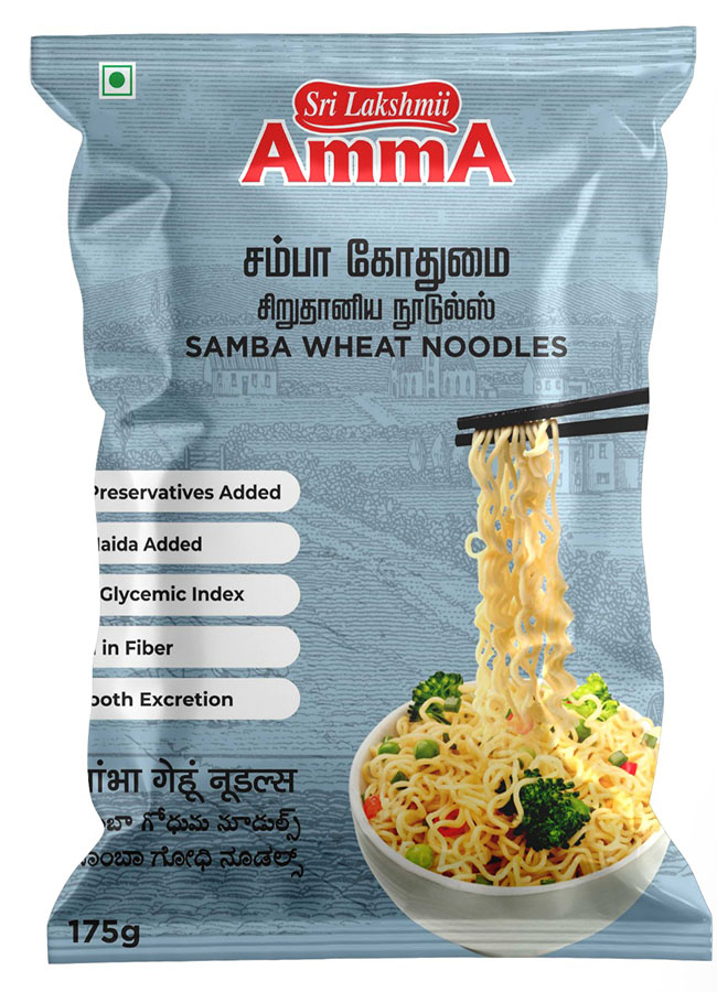 Samba Wheat Millet Noodles